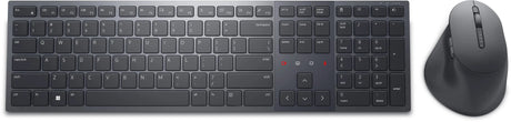 DELL DELL KM900 keyboard Mouse included Office RF Wireless + Bluetooth QWERTY US English Graphite - KM900-GR-US
