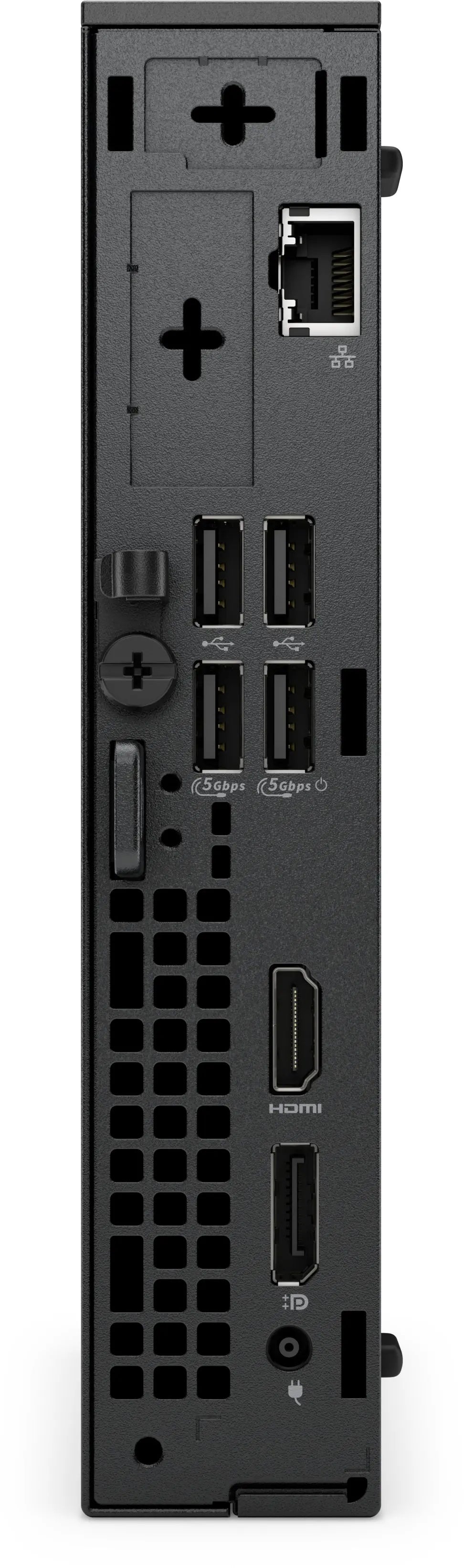 DELL DELL Pro QCM1255 AMD Ryzen™ 5 PRO 8500GE 8 GB DDR5-SDRAM 256 GB SSD Windows 11 Pro Micro PC Mini PC Black - H26JY