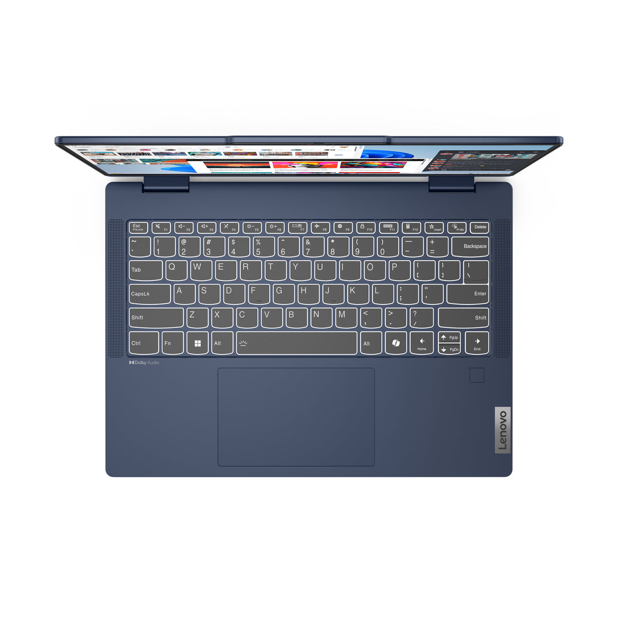 Lenovo IdeaPad 5 2-in-1 14IRU9 Intel Core 5 120U Hybrid (2-in-1) 35.6 cm (14") Touchscreen WUXGA 8 GB LPDDR5x-SDRAM 256 GB SSD Wi-Fi 6 (802.11ax) Windows 11 Home US English Blue - 83DT000MUS LENOVO