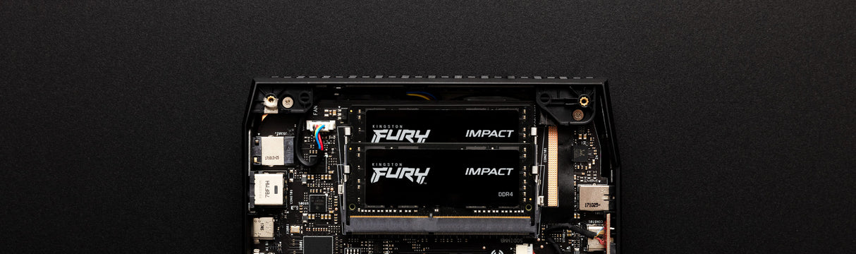 Kingston Technology FURY 32GB 3200MT/s DDR4 CL20 SODIMM (Kit of 2) Impact - KF432S20IBK2/32
