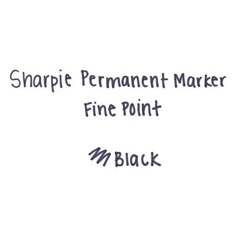 DYMO DYMO Fine Tip Permanent Marker Value Pack, Fine Bullet Tip, Black, 36/Pack - 1884739
