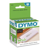DYMO DYMO LabelWriter Address Labels, 1.12" x 3.5", White, 130 Labels/Roll, 2 Rolls/Pack - 30251