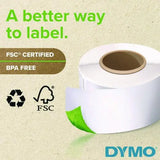 DYMO DYMO LabelWriter Address Labels, 1.25'' x 2.25'', White, 1,000 Labels/Roll - 30334