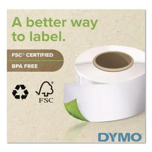 DYMO DYMO LabelWriter Shipping Labels, 2.31" x 4", White, 250 Labels/Roll - 1763982