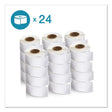 DYMO DYMO LW Address Labels, 1.13" x 3.5", White, 350 Labels/Roll, 24 Rolls/Box - 2050813