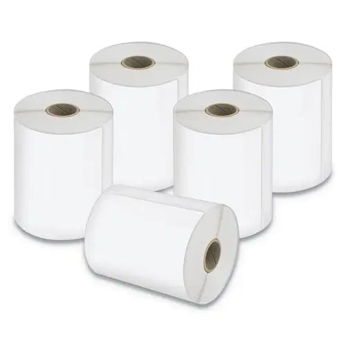 DYMO DYMO LW Extra-Large Shipping Labels, 4" x 6", White, 220 Labels/Roll, 5 Rolls/Pack - 2026404