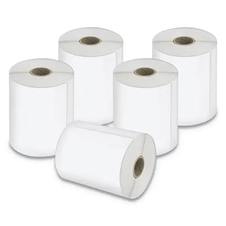 DYMO DYMO LW Extra-Large Shipping Labels, 4" x 6", White, 220 Labels/Roll, 5 Rolls/Pack - 2026404