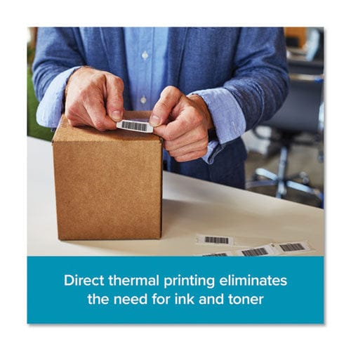 DYMO DYMO LW Multipurpose Labels, 1" x 2.13", White, 500 Labels/Roll, 6 Rolls/Pack - 2050764