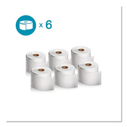 DYMO DYMO LW Shipping Labels, 2.31" x 4", White, 300 Labels/Roll, 6 Rolls/Pack - 2050765