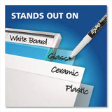 DYMO DYMO Neon Windows Dry Erase Marker, Broad Bullet Tip, Assorted Colors, 5/Pack - 2211553