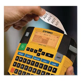 DYMO DYMO Rhino Flexible Nylon Industrial Label Tape, 0.75" x 11.5 ft, White/Black Print - 18489