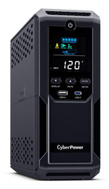 CyberPower LCD BRG1500AVRLCD2 uninterruptible power supply (UPS) Line-Interactive 1.5 kVA 900 W 12 AC outlet(s) - BRG1500AVRLCD2
