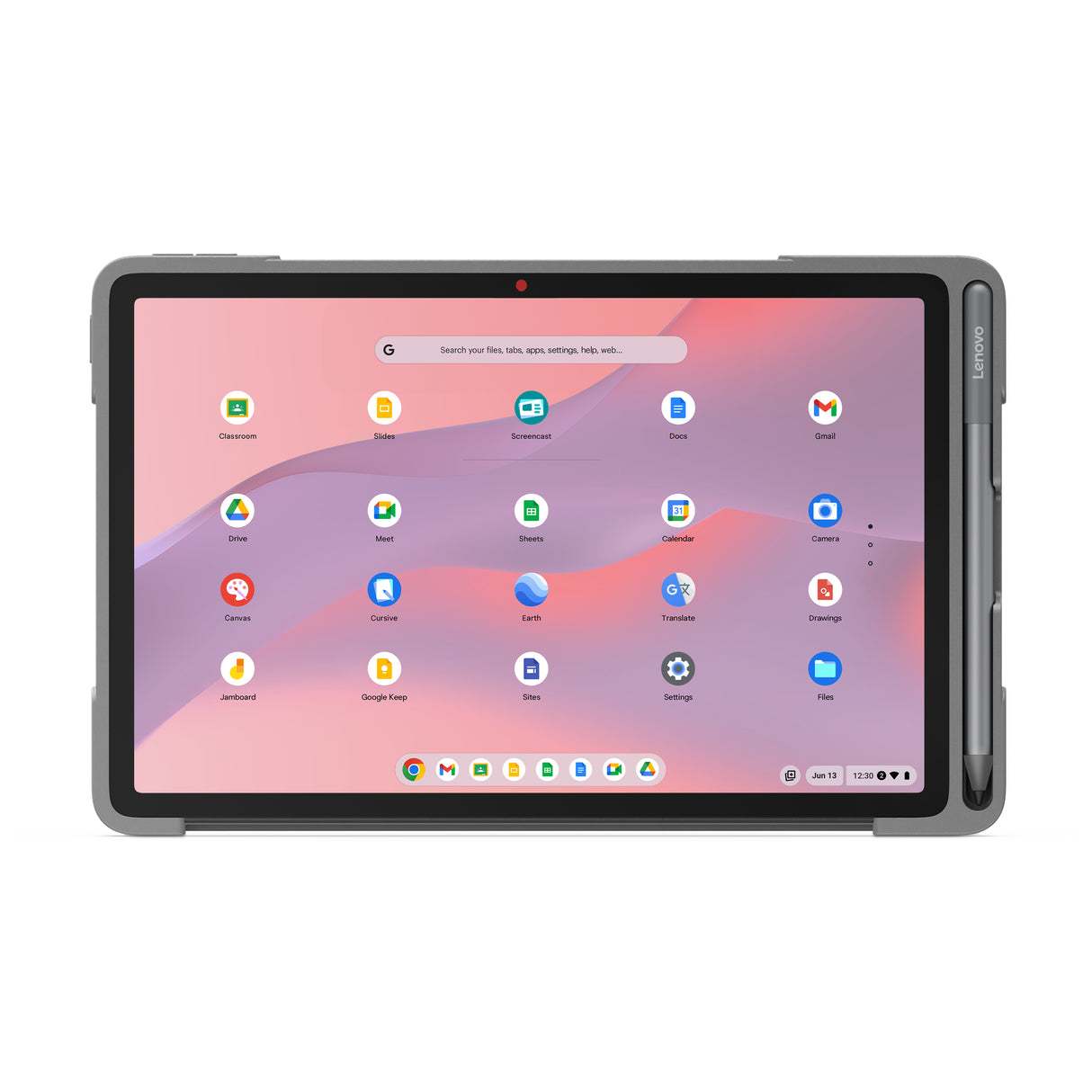 Lenovo Chromebook Duet EDU G2 MediaTek Kompanio 64 GB 27.8 cm (10.9") 8 GB Wi-Fi 6 (802.11ax) ChromeOS Grey - 83HJ0009UB
