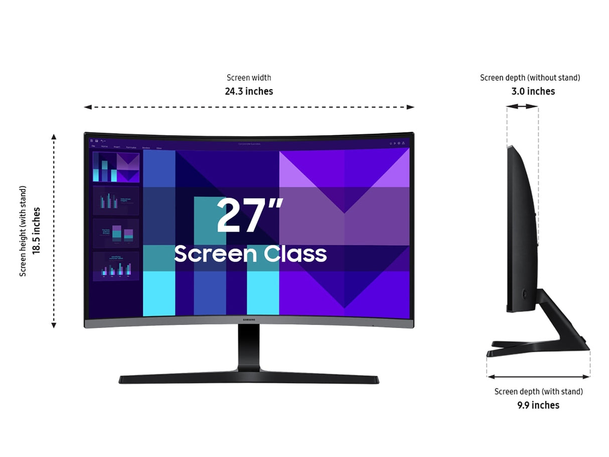 Samsung LS27D396GANXZA computer monitor 68.6 cm (27") 1920 x 1080 pixels Full HD Black - S27D396GAN
