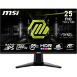 MSI MAG 255XF computer monitor 62.2 cm (24.5") 1920 x 1080 pixels Full HD Black - MAG255XF MSI