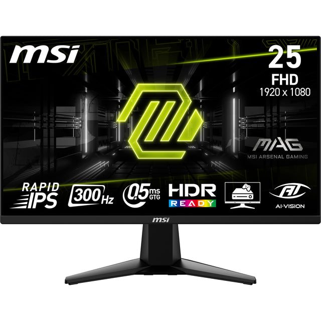 MSI MAG 255XF computer monitor 62.2 cm (24.5") 1920 x 1080 pixels Full HD Black - MAG255XF MSI