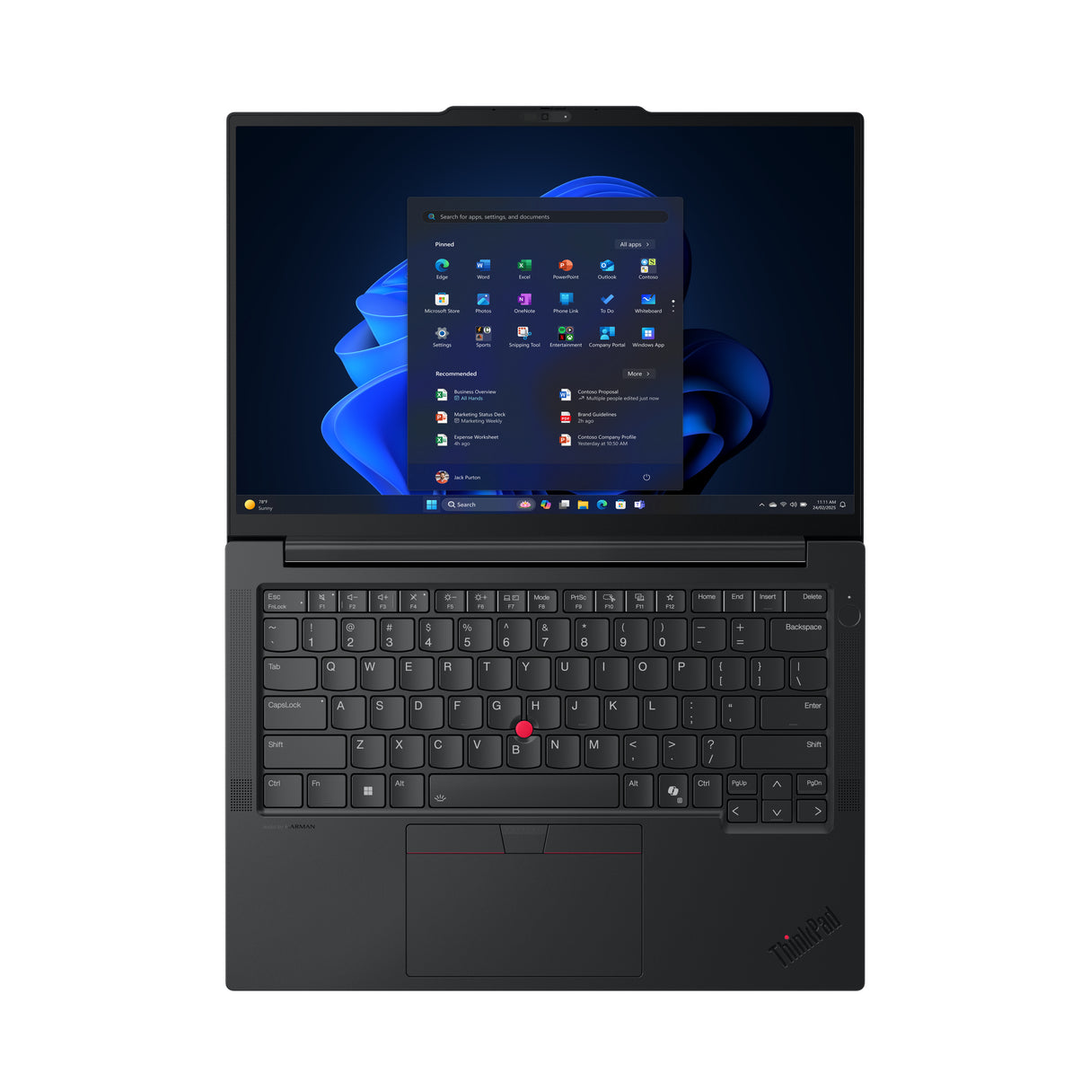 Lenovo ThinkPad E14 Gen 7 (Intel) Intel Core 5 210H Laptop 35.6 cm (14") WUXGA 16 GB DDR5-SDRAM 512 GB SSD Wi-Fi 6E (802.11ax) Windows 11 Pro US English Black - 21T9002HUS