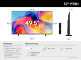 Samsung UN50M70HAFXZA TV 127 cm (50") 4K Ultra HD Smart TV Wi-Fi Black - UN50M70HAFXZA SAMSUNG