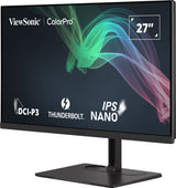 Viewsonic VP Series VP2776T-4K computer monitor 68.6 cm (27") 3840 x 2160 pixels 4K Ultra HD LED Black - VP2776T-4K