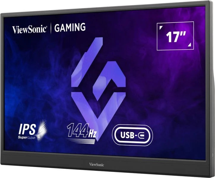 Viewsonic VX Series VX1754 computer monitor 43.2 cm (17") 1920 x 1080 pixels Full HD LED Black, Grey - VX1754