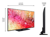 Samsung HU7010F HG55U701FNF 139.7 cm (55") 4K Ultra HD Smart TV Grey 20 W - HG55U701FNFXZA