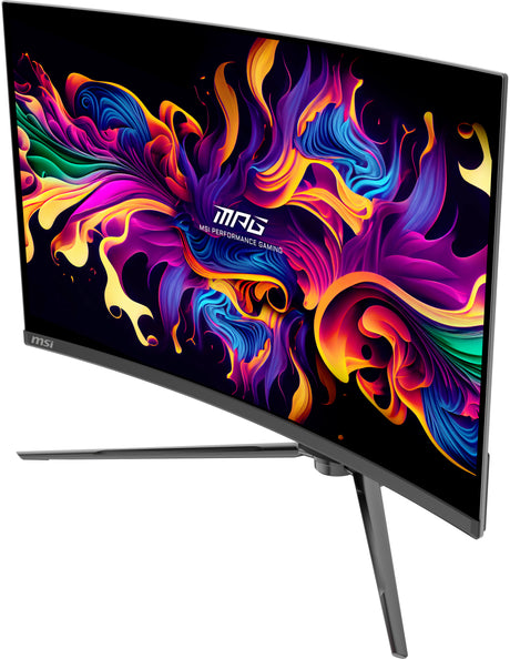 MSI MPG 321CURX QD-OLED computer monitor 80 cm (31.5") 3840 x 2160 pixels 4K Ultra HD Black - MPG321CURXQDOLED MSI