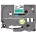 BROTHER Paper/Labels/Transparencies/Pl Brother TZE741G label-making tape Black on green TZe - TZE741G