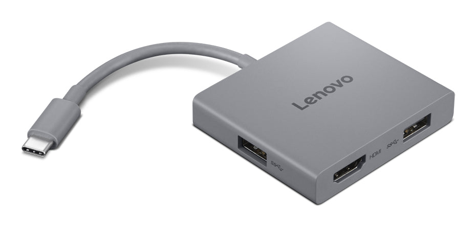 Lenovo GX91R64790 laptop dock/port replicator Wired USB 3.2 Gen 1 (3.1 Gen 1) Type-C Grey - GX91R64790
