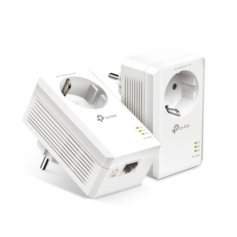 TP-Link AV1000 Gigabit Passthrough Powerline Starter Kit - TL-PA7017P KIT