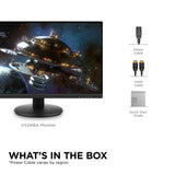 Viewsonic VX Series VX2416A computer monitor 61 cm (24") 1920 x 1080 pixels Full HD Black - VX2416A