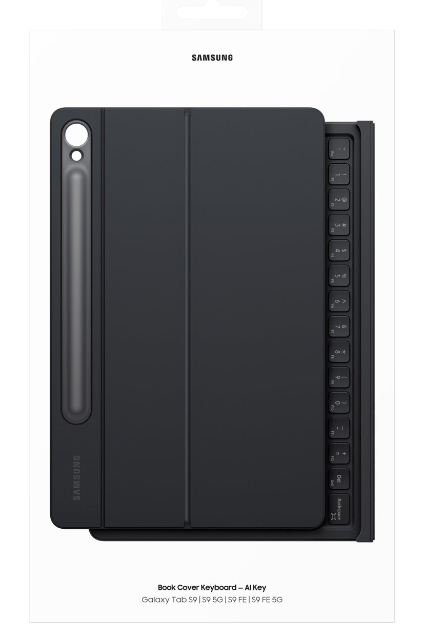 Samsung EF-DX725 QWERTY US English Pogo Pin Black - EF-DX725UBEGUJ
