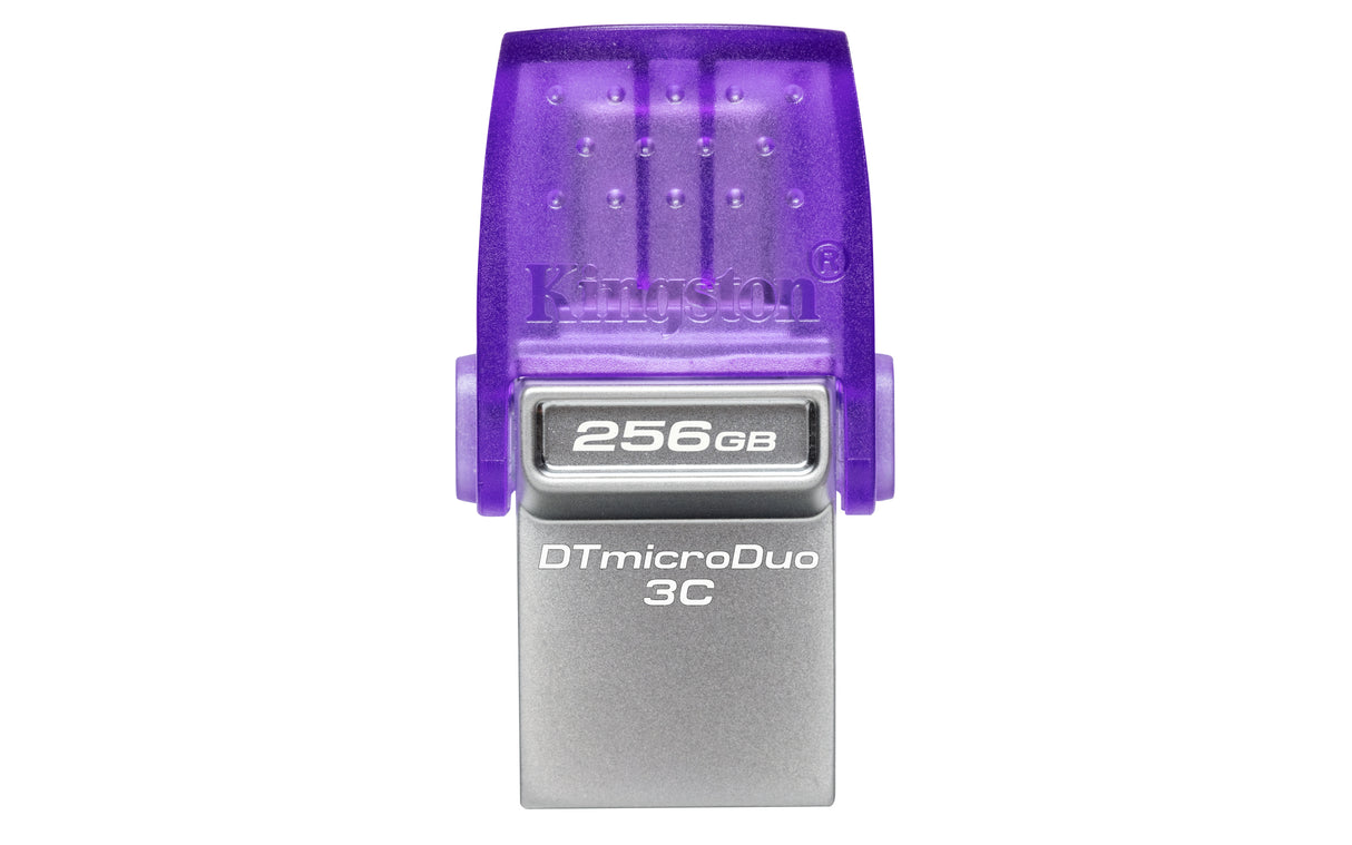 Kingston Technology DataTraveler 256GB microDuo 3C 200MB/s dual USB-A + USB-C - DTDUO3CG3/256GB