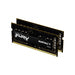Kingston Technology FURY 32GB 3200MT/s DDR4 CL20 SODIMM (Kit of 2) Impact - KF432S20IBK2/32