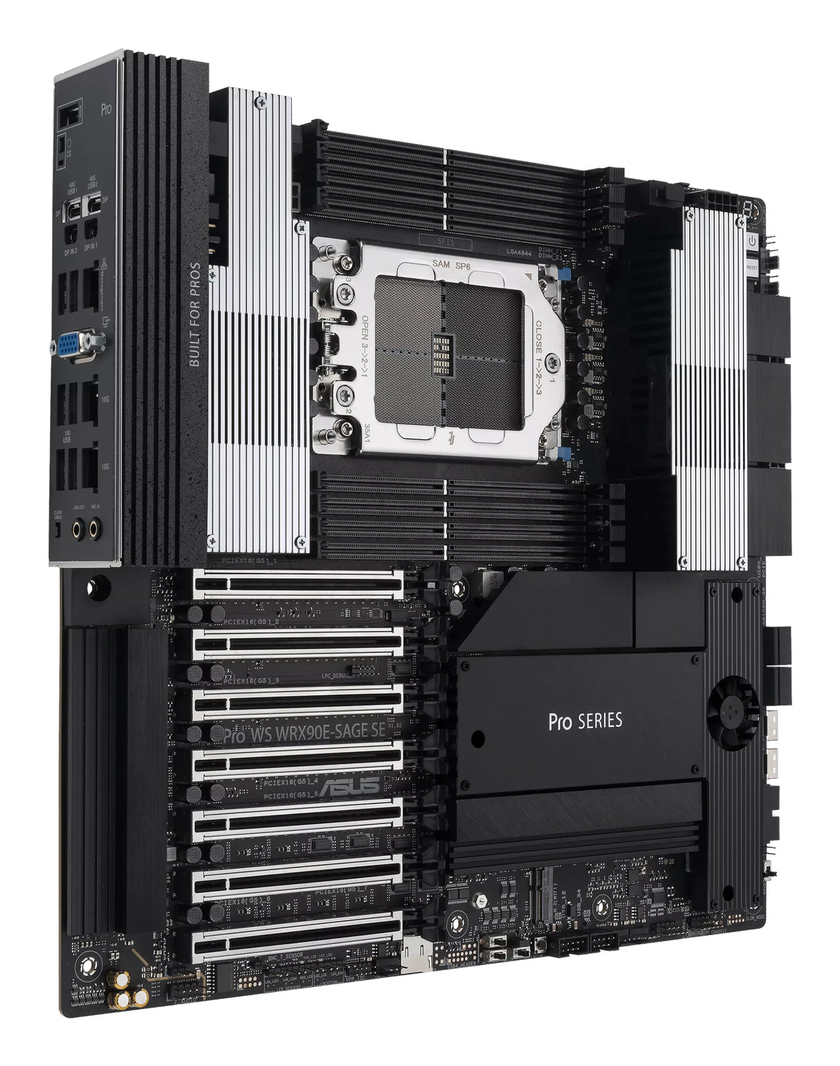 ASUS PRO WS WRX90E-SAGE SE AMD WRX90 Socket sTR5 EEB - PRO WS WRX90E-SAGE SE