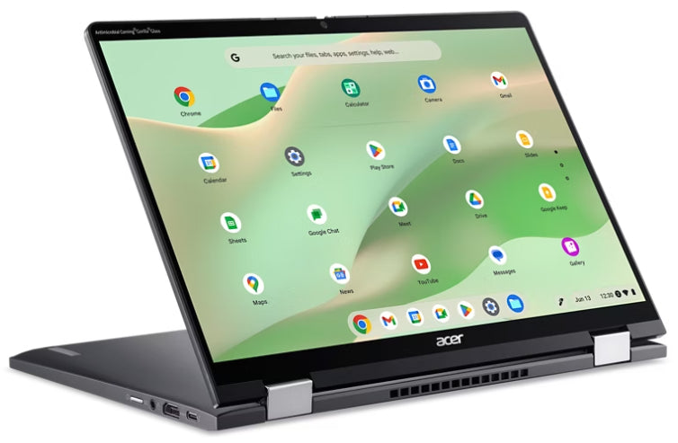 Acer Chromebook Enterprise Spin 714 CP714-2WN-3338 Intel® Core™ i3 i3-1315U 35.6 cm (14") Touchscreen Full HD 8 GB LPDDR4x-SDRAM 128 GB SSD Wi-Fi 6E (802.11ax) ChromeOS Grey - NX.KLCAA.001 ACER