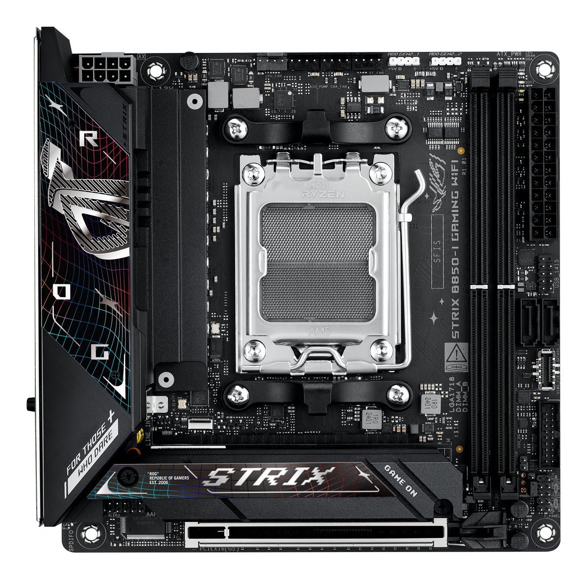 ASUS ROG STRIX B850-I GAMING WIFI AMD B850 Socket AM5 mini ITX - ROG STRIX B850-I GAMING WIFI