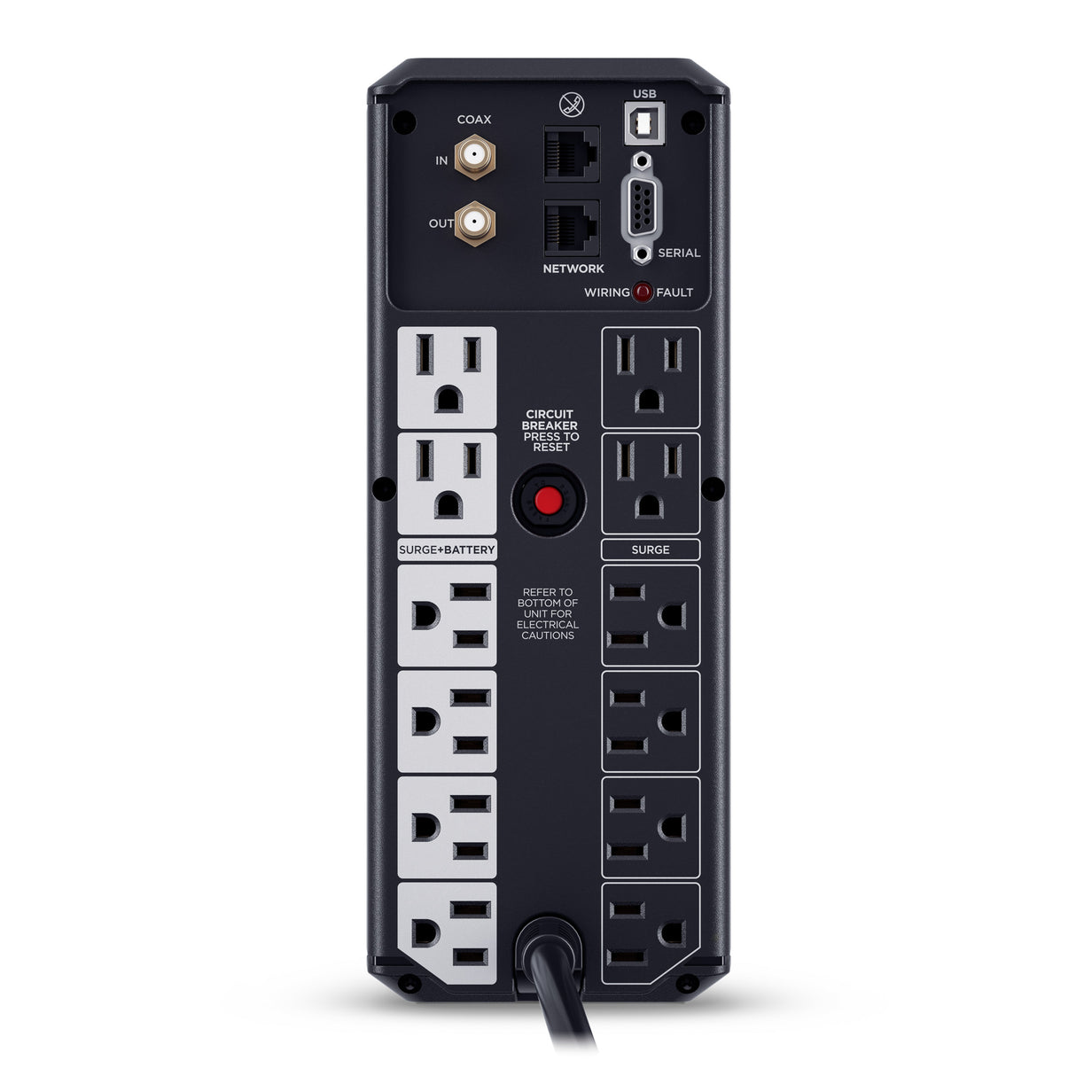 CyberPower LCD CP1500AVRLCD3 uninterruptible power supply (UPS) Line-Interactive 1.5 kVA 900 W 12 AC outlet(s) - CP1500AVRLCD3 CYBERPOWER