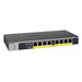 NETGEAR GS108PP Unmanaged Gigabit Ethernet (10/100/1000) Power over Ethernet (PoE) Black - GS108PP-100NAS
