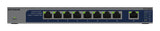NETGEAR GS108MX-100EUS Unmanaged L2 Gigabit Ethernet (10/100/1000) Desktop/Wall-Mounting - GS108MX-100NAS