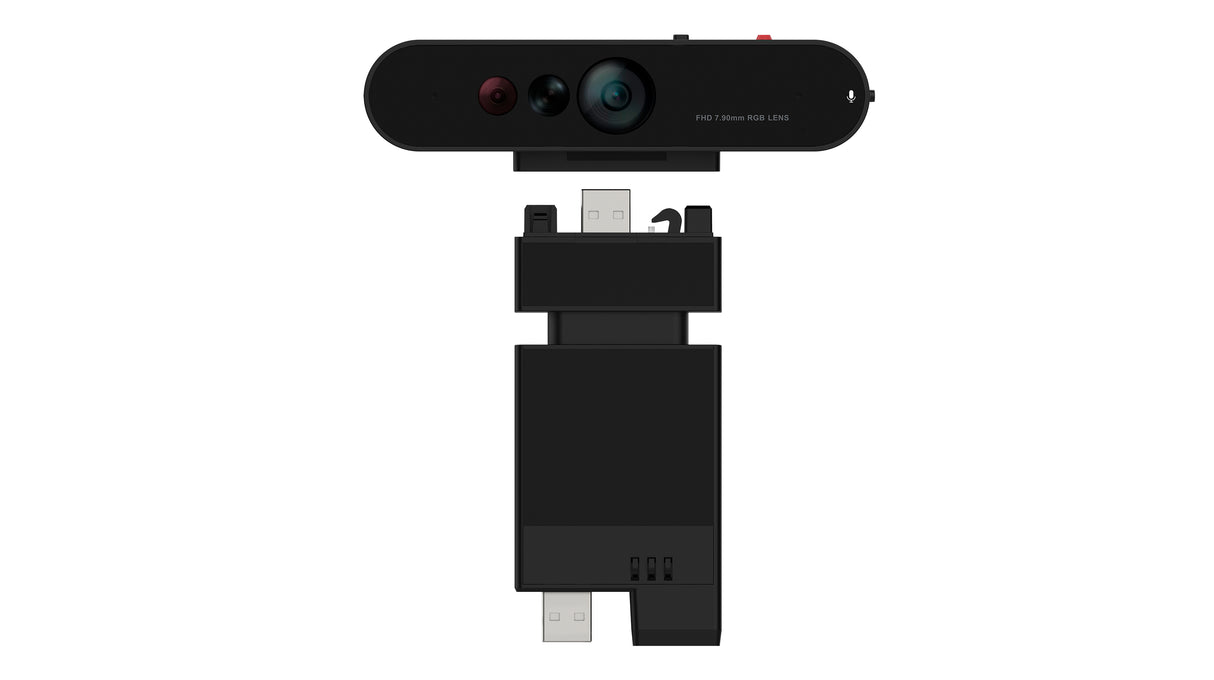 Lenovo ThinkVision MC60 (S) webcam 1920 x 1080 pixels USB 2.0 Black - 4XC1K97399