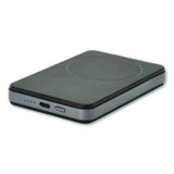 EATON Battery charger Portable Wireless Magnetic Charging Power Bank, USB C, Black - UPB-04K0-1CM
