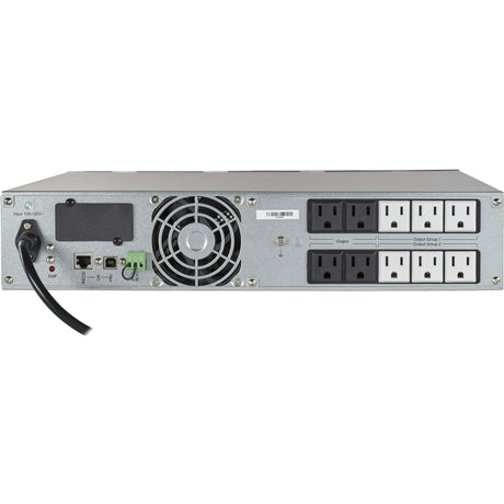 EATON Eaton 5P UPS 1000VA 770 Watt 120V 2U Rackmount True SineWave Network Card Optional - 2U Rack-mountable, Wall Mountable - 120 V AC Input - 120 V AC Output - 10 x NEMA 5-15R - 5P1000RC