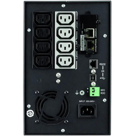 Eaton 5P UPS, 1550 VA, 1100 W, C14 input, Outputs: (8) C13, 230V, true sine wave, network card optional Tower UPS - Tower UPS - 4 Minute Stand-by - 220 V AC Input - 240 V AC, 200 V AC, 132 V AC, 220 V...  - 5P1550G EATON