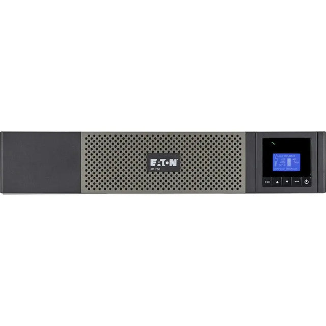 EATON Eaton 5P UPS 750VA 600 Watt 120V True Sine Wave Rackmount UPS Network Card Optional - 2U Rack-mountable, Wall Mountable - 120 V AC Input - 120 V AC Output - 10 x NEMA 5-15R - 5P750RC