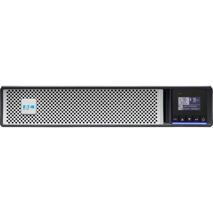 EATON Eaton 5PX G2 UPS 1500VA 1500W 208V Network Card Optional 2U Rack/Tower UPS - 2U Rack-mountable - 6 Minute Stand-by - 120 V AC Input - 8 x IEC 60320 C13 - 5PX1500HRTG2