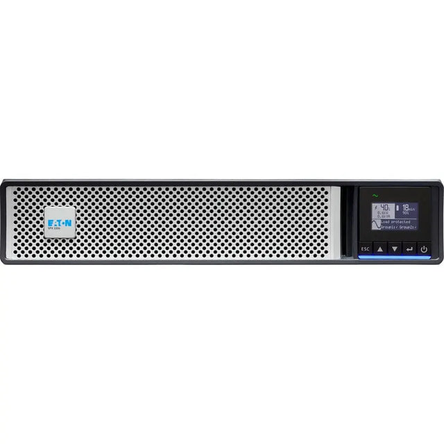 EATON Eaton 5PX G2 UPS 2200VA 2200W 208V Network Card Optional 2U Rack/Tower UPS - 2U Rack-mountable - 6 Minute Stand-by - 120 V AC Input - 8 x IEC 60320 C13, 2 x IEC 60320 C19 - 5PX2200HRTG2