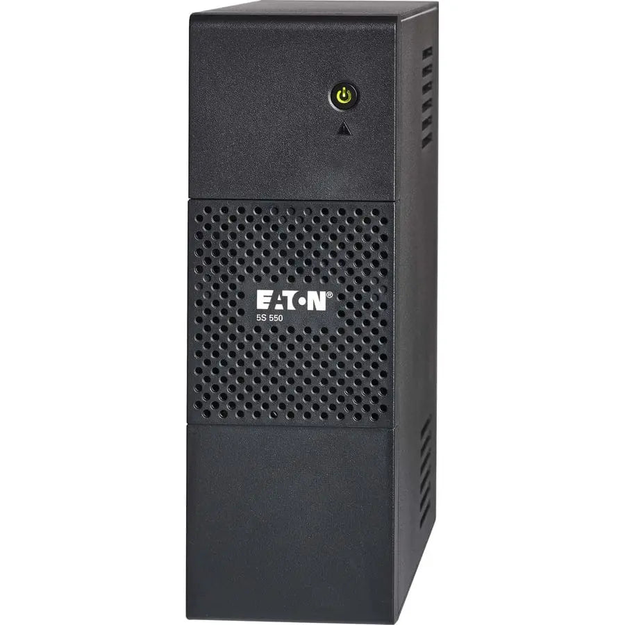 EATON Eaton 5S UPS 550 VA 330 Watt 120V Line-Interactive Battery Backup Tower USB - Tower - 1 Minute Stand-by - 110 V AC Input - 115 V AC Output - 8 x NEMA 5-15R - 5S550