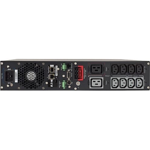 EATON Eaton 9PX UPS 1000VA 900 Watt 208V Network Card Optional 2U Rack/Tower UPS - 2U Rack/Tower - 230 V AC Input - 230 V AC Output - 8 x IEC 60320 C13 - 9PX1000GRT
