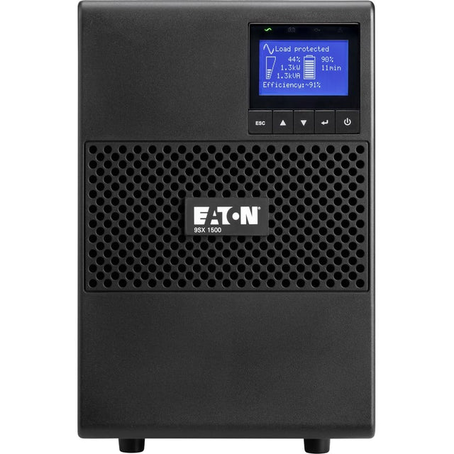 EATON Eaton 9SX UPS 1500VA 1350 Watt 208V Network Card Optional Tower UPS Extended Runtime - Tower - 5.30 Minute Stand-by - 230 V AC Input - 200 V AC, 208 V AC, 220 V AC, 230 V AC, 240 V AC Output - 8 x IEC...  - 9SX1500G