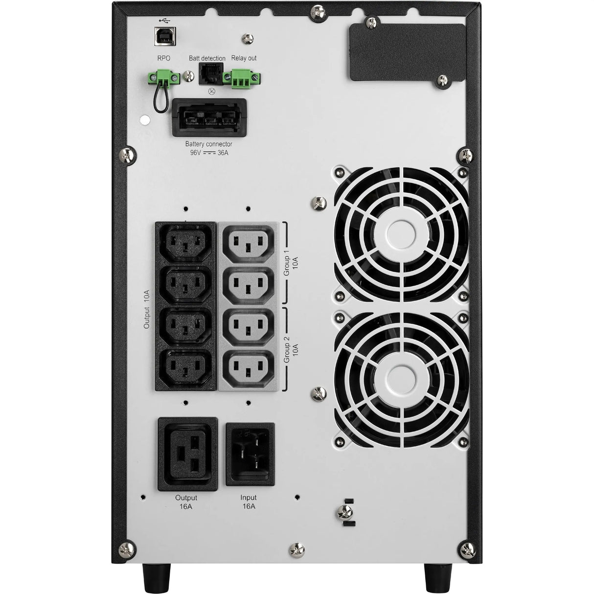 EATON Eaton 9SX UPS 3000VA 2700 Watt 208V Network Card Optional Tower UPS Extended Runtime - Tower - 5.80 Minute Stand-by - 230 V AC Input - 200 V AC, 208 V AC, 220 V AC, 230 V AC, 240 V AC Output - 8 x IEC...  - 9SX3000G